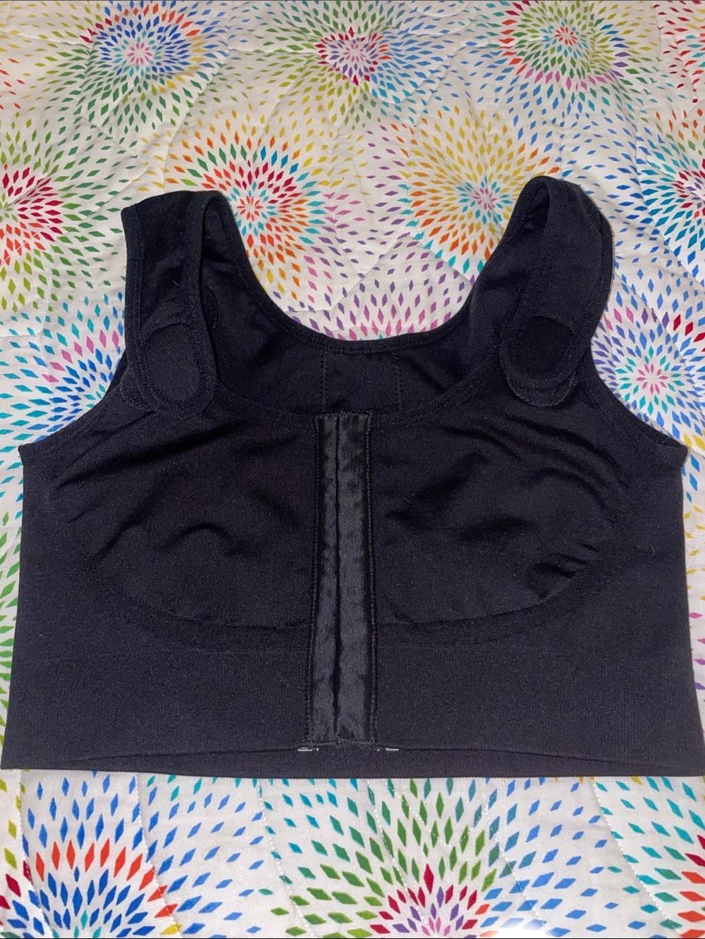 Amoena seamless medium compression post surgical bra model #45008